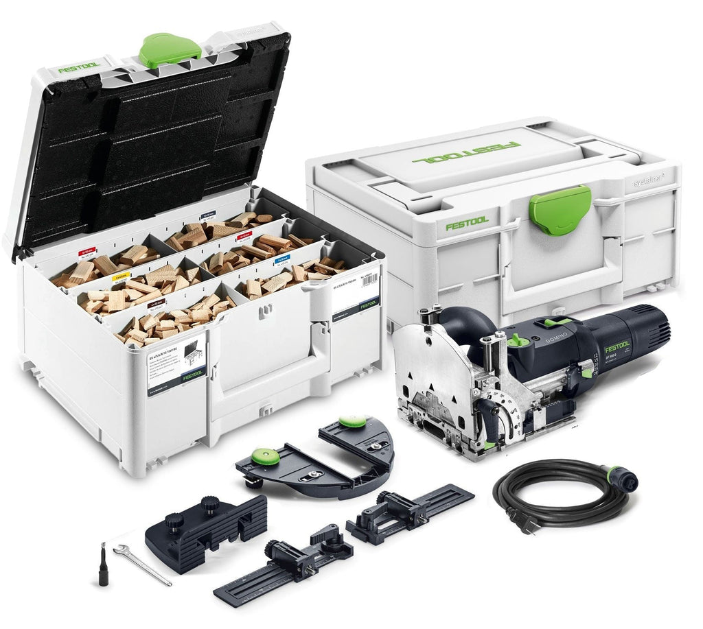 Festool Domino Joiner DF 500 RQ Set w/ 1066-Piece Tenon Assortment (Updated 2026 Model)
