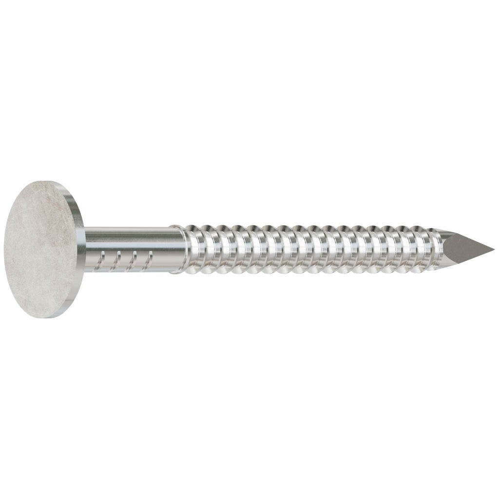 Simpson Strong-Tie S11A150RNJ 15° Wire Coil, Full Round Head, Ring-Shank Roofing Nail, 1-1/2-in. Type 304, 2400-Pack