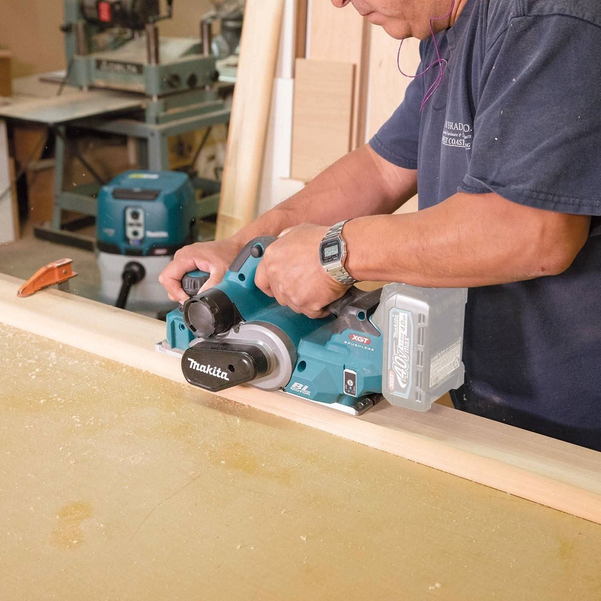 Makita GPK01Z 40V max XGT Brushless Cordless 3-1/4" Planer, AWS Capable, Tool Only