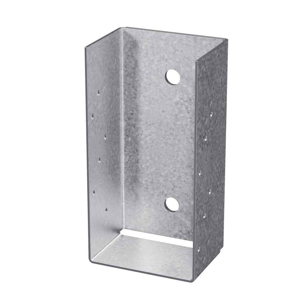 Simpson Strong-Tie MBHU5.50/9.25KT MBHU 5-1/2-in. x 9-1/4-in. Galvanized Masonry Beam Hanger with Screws/Anchors