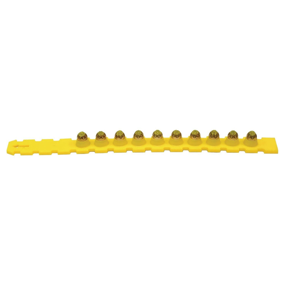 Simpson Strong-Tie P27SL4 P27SL 0.27-Caliber Plastic, 10-Shot Strip Loads, Yellow, 100-Pack