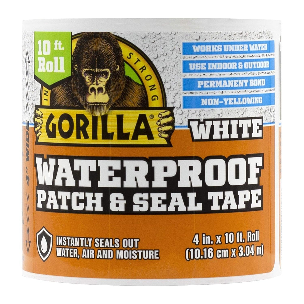 Gorilla Glue White Patch & Seal Tape, 10-ft. Roll (101895)