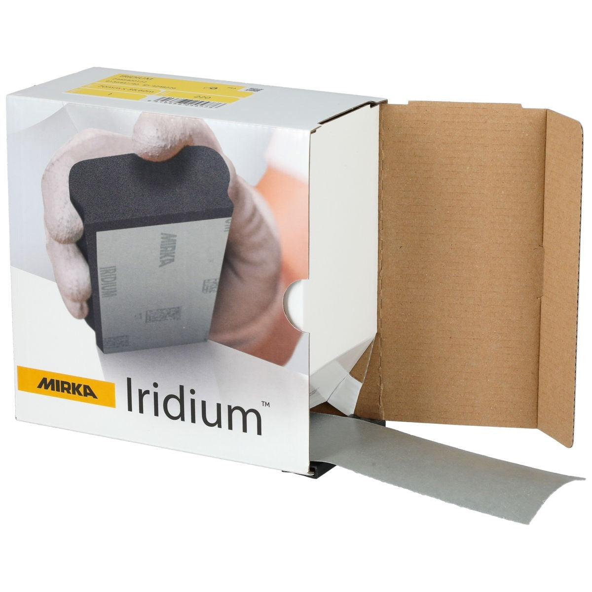 Mirka Iridium 2.75-in. x 120-ft. 120 Grit PSA Sandpaper Roll for Surface Sanding (24-584-120)