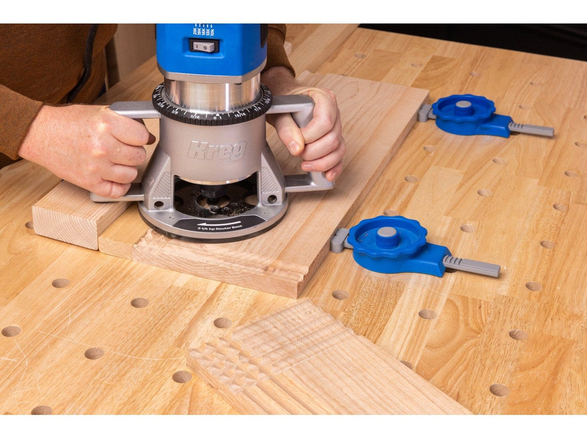 Kreg 3-1/4 HP SureSpeed Fixed-Base Router (PRSPR325)