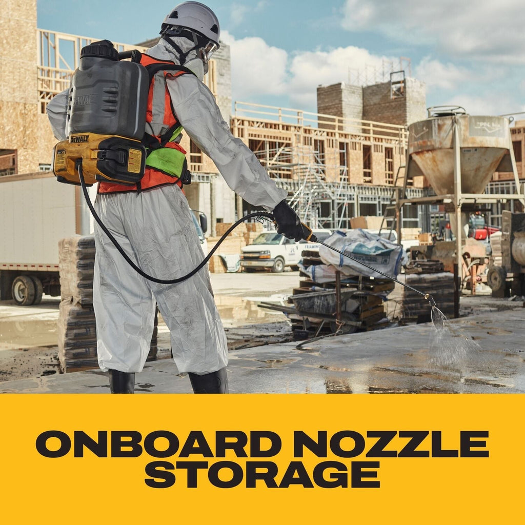 DeWALT DCCS1100GH1 20V MAX XR Concrete Chemical Sprayer 5.0Ah Kit