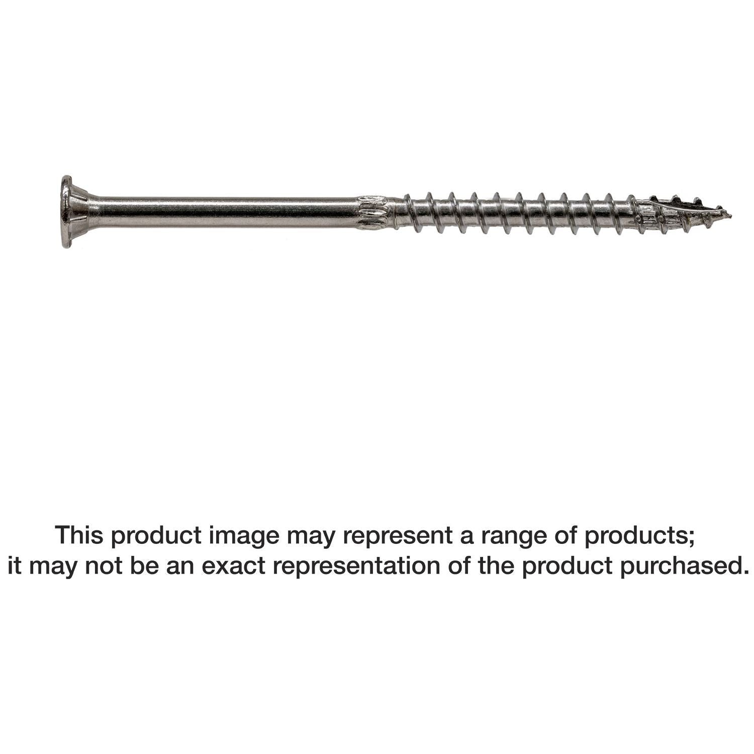 Simpson Strong-Tie SDWS27500SS-R30 Strong-Drive SDWS TIMBER Screw, 0.275-in. x 5-in. T50, Type 316, 30-Pack