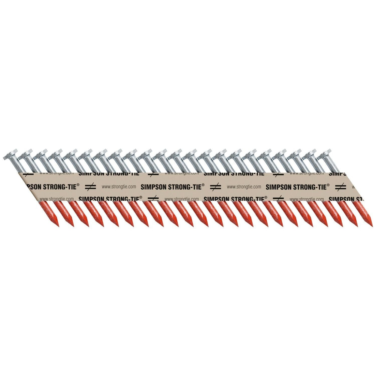 Simpson Strong-Tie N8BRPT4000 Strong-Drive 33° SCN SMOOTH-SHANK CONNECTOR Nail, 1-1/2-in. x .131-in. Bright, 4000-Pack