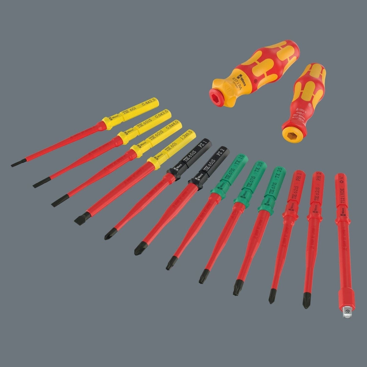 Wera Kraftform Kompakt VDE 24 Allrounder Set 1, 25-Pieces