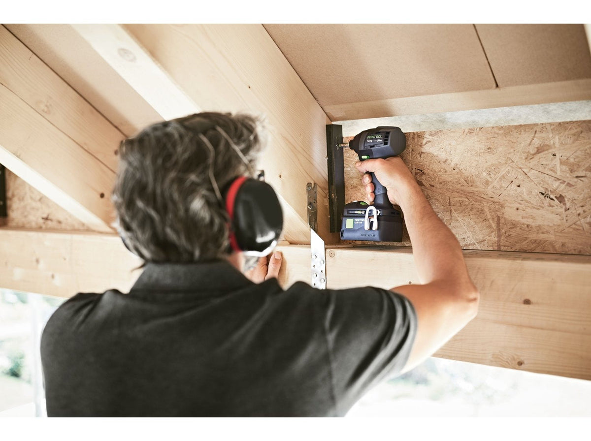 Festool 18V TPC 18/4 Cordless Drill Driver and TID 18 Cordless Impact Driver Kit with Systainer (578830)