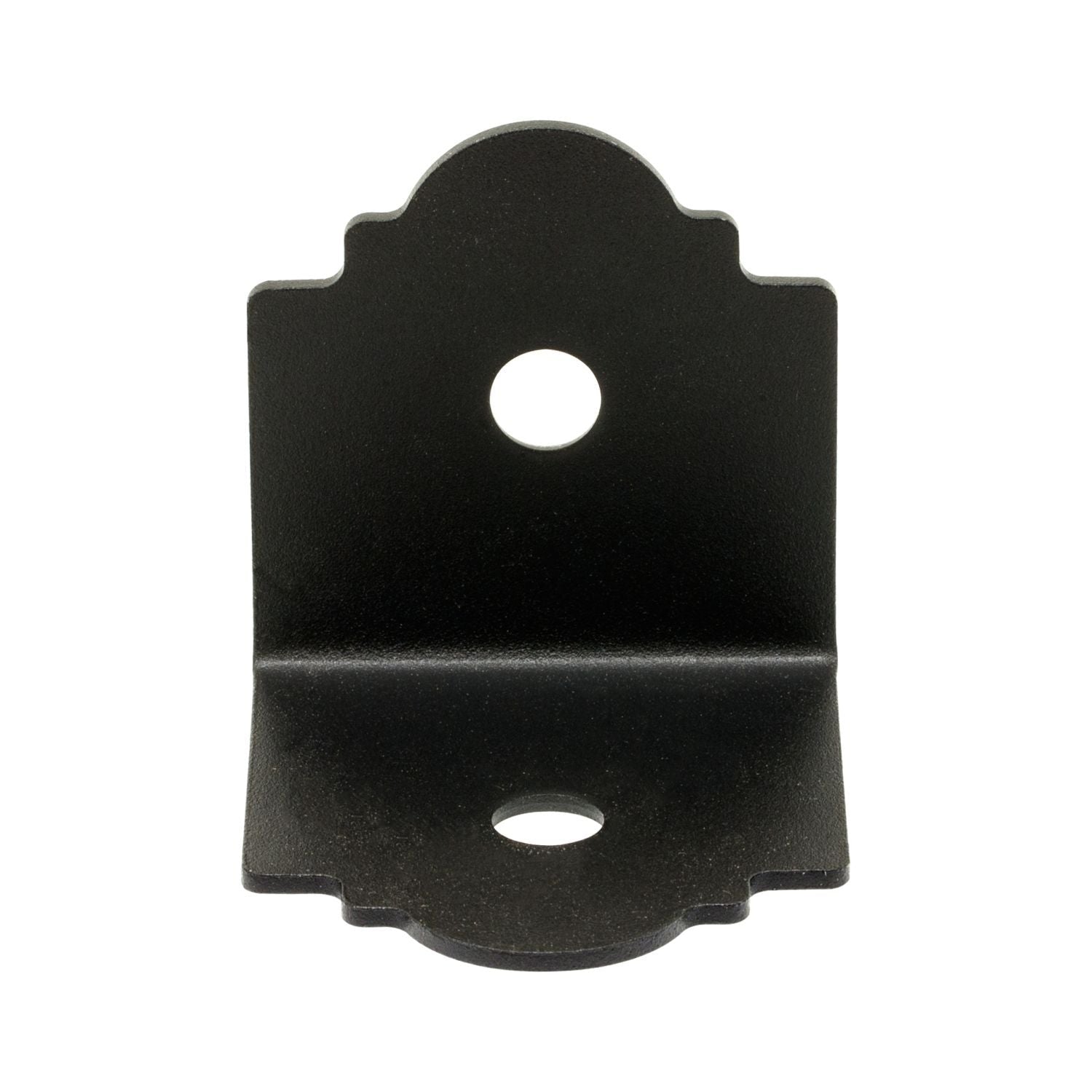 Simpson Strong-Tie APA4 Outdoor Accents Mission Collection ZMAX, Black Powder-Coated 90° Angle for 4x