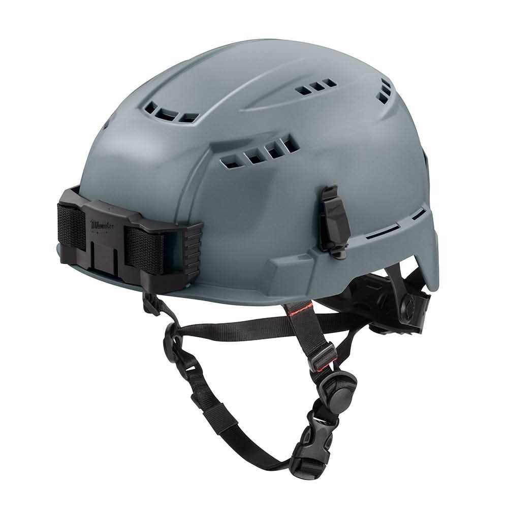 Milwaukee 48-73-1334 Gray Vented Helmet with BOLT - Class C