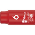 Wera 8790 A VDE Zyklop Socket, Insulated, With 1/4-in. Drive, 6x41-mm.