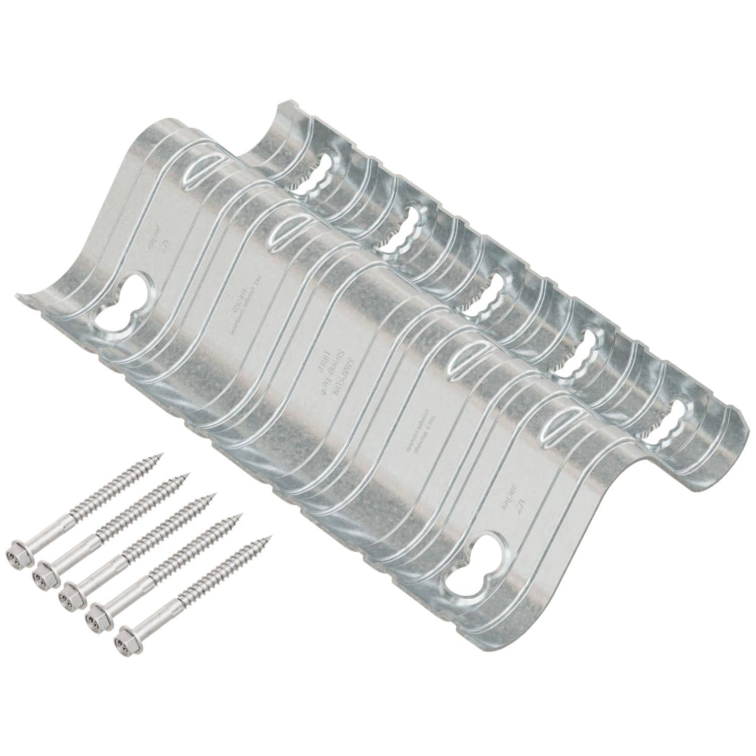 Simpson Strong-Tie URFP-SDS3 URFP 10-5/8-in. x 6-1/4-in. Universal Retro Foundation Plate with Screws