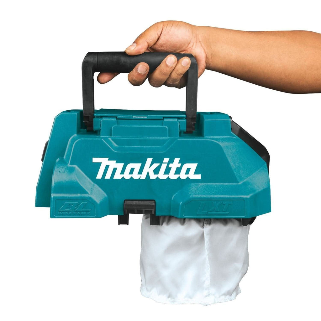 Makita XCV11Z 18V LXT Brushless 2-Gallon HEPA Wet / Dry Dust Extractor Vacuum 4.0Ah Kit