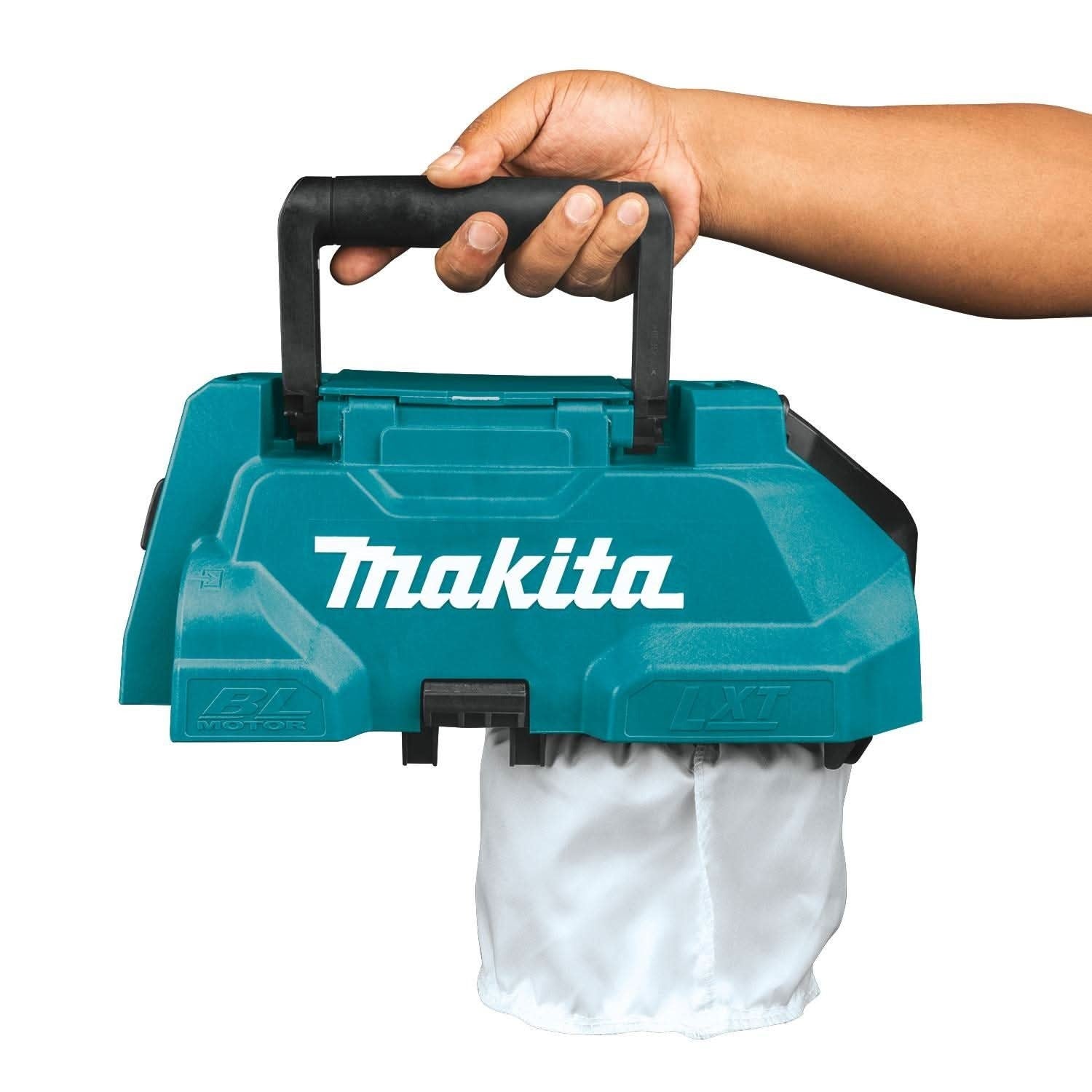 Makita XCV11Z 18V LXT Brushless 2-Gallon HEPA Wet / Dry Dust Extractor Vacuum 4.0Ah Kit