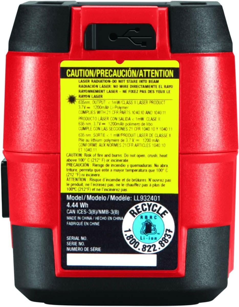 SKIL LL932401 Self-leveling Green Cross Line Laser with Projected Measuring Marks