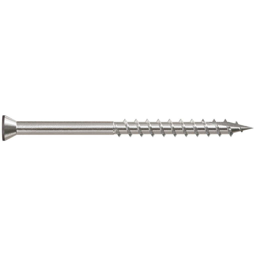 Simpson Strong-Tie T07225FT70GR04 Trim-Head Screw, 6-Lobe Drive, #7 x 2-1/4-in. T-15 Type 316, Gray 04, 70-Pack
