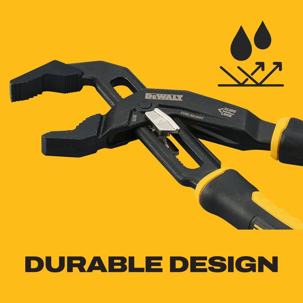 DeWALT DWHT82823 12-in. Slidelock V-Jaw Pliers
