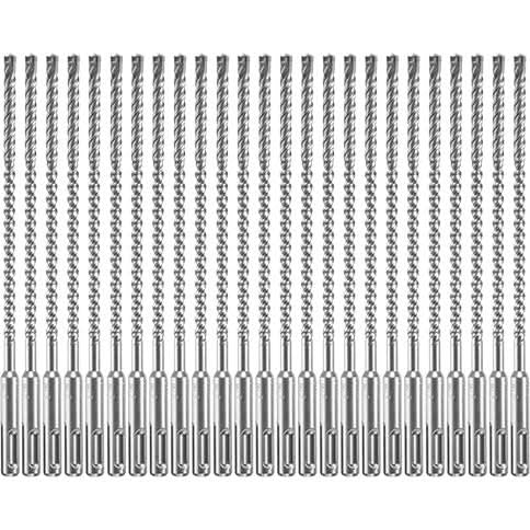 Bosch HCFC2042B25 25-Piece 1/4 In. x 6 In. x 8-1/2 In. SDS-plus Bulldog Xtreme Carbide Rotary Hammer Drill Bits