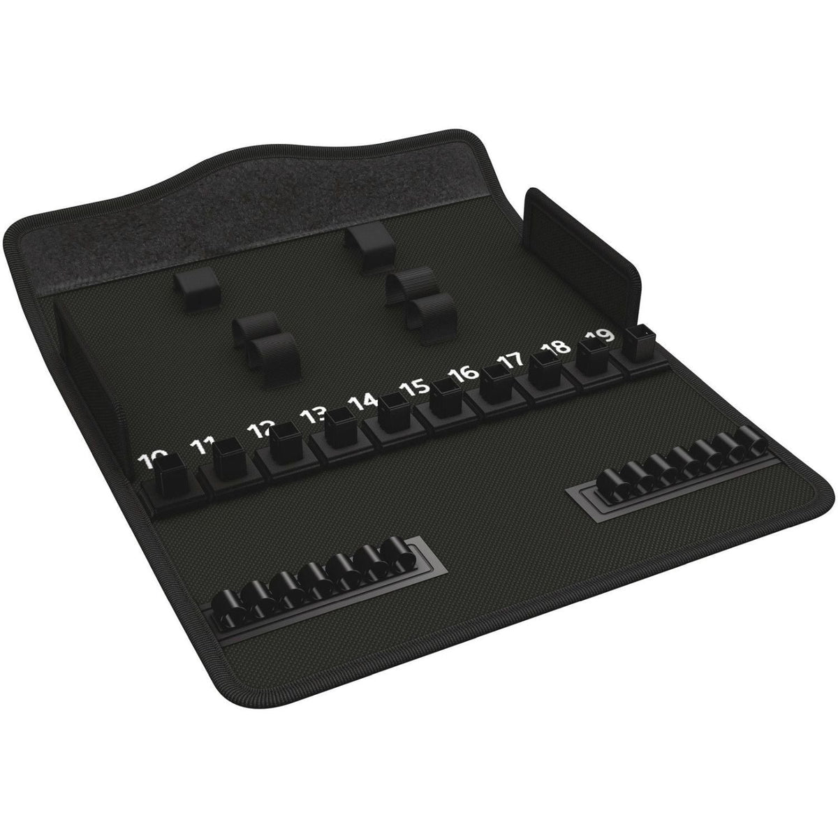 Wera 9421 Textile Box 8100 Sc Zyklop Metal Switch, Empty, 302x126x50-mm.