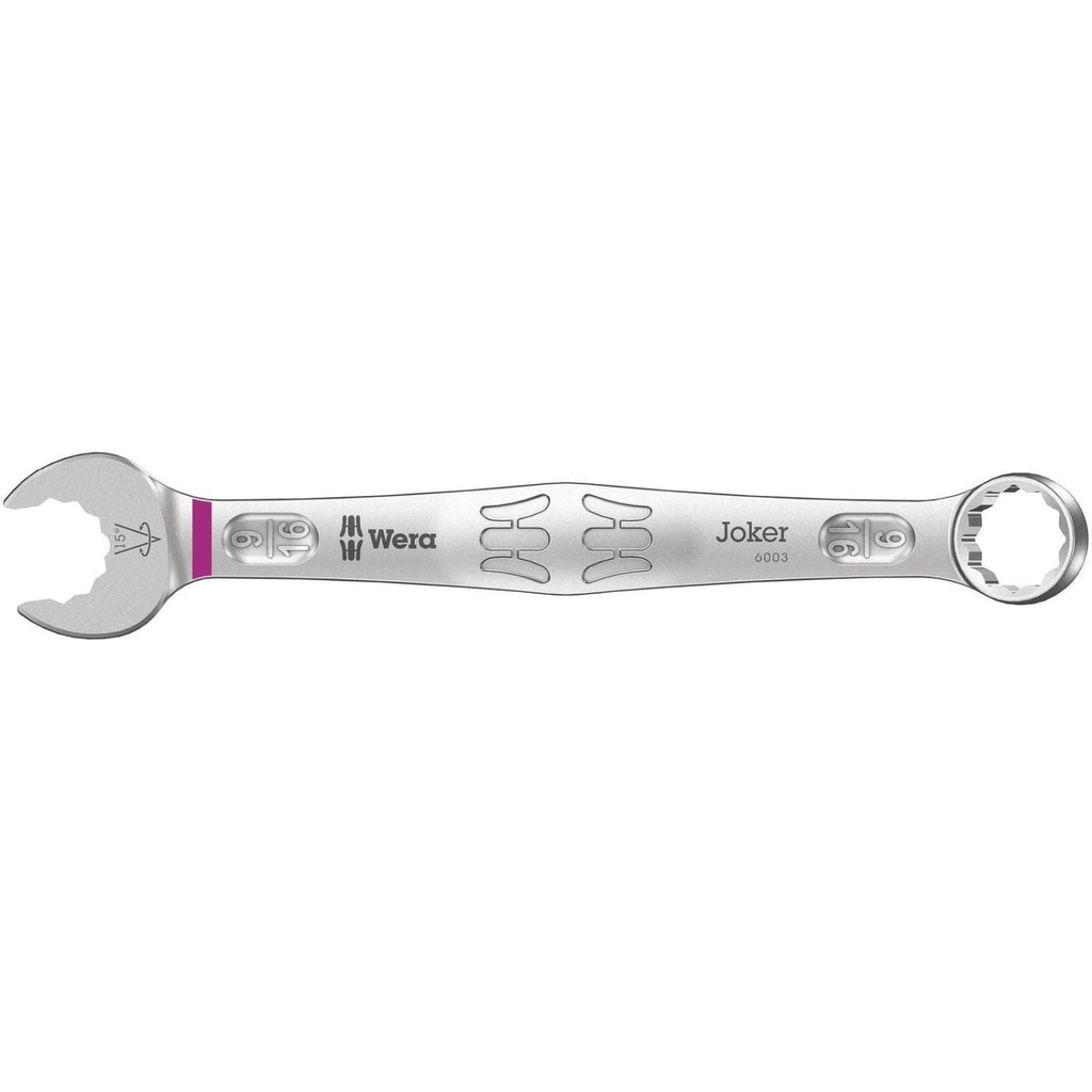 Wera 6003 Joker Combination Wrench, Imperial, 9/16-in.x167-mm.