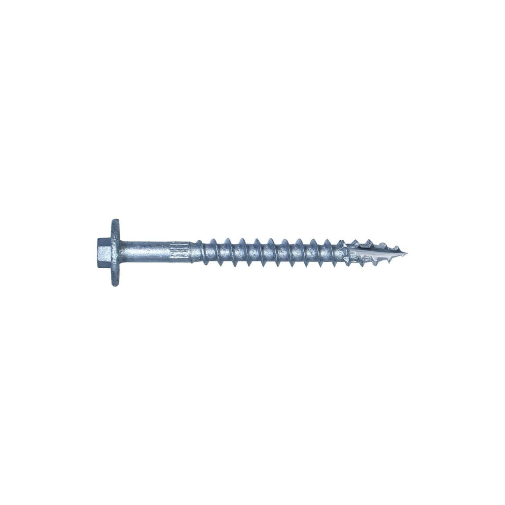 Simpson Strong-Tie SDWH27400G Strong-Drive SDWH TIMBER-HEX HDG Screw, 0.276-in. x 4-in. 3/8 Hex, 350-Pack