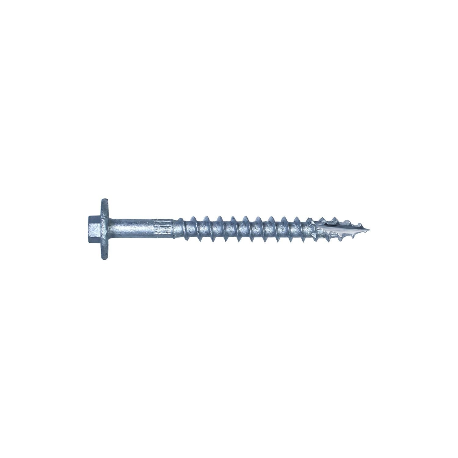 Simpson Strong-Tie SDWH27400G Strong-Drive SDWH TIMBER-HEX HDG Screw, 0.276-in. x 4-in. 3/8 Hex, 350-Pack