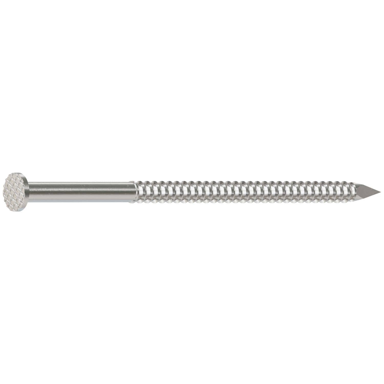 Simpson Strong-Tie T8CRD1 Cedar and Redwood Decking Nail, 2-1/2-in. x .113-in. Type 316 Stainless Steel, 1-lb.