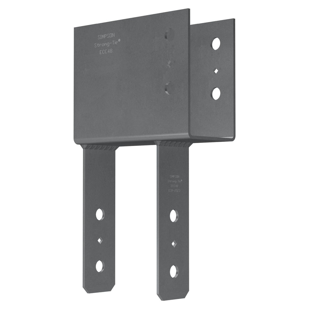 Simpson Strong-Tie ECC48 ECC End Column Cap for 4x Beam, 8x Post