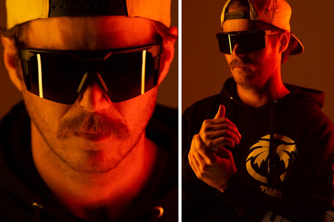 Heat Wave Future Tech Black Z87+ Sunglasses