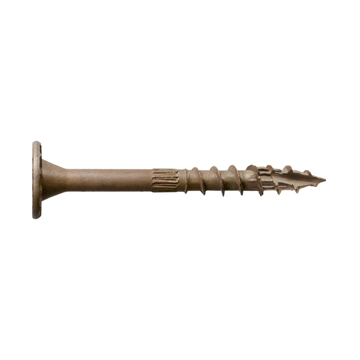 Simpson Strong-Tie SDWS22300DB-R12 Strong-Drive SDWS TIMBER Screw (Exterior Grade), 0.220-in. x 3-in. T40, Tan, 12-Pack