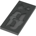 Wera 9840 Foam Insert L-Key Set 1, Empty, 172x30x392-mm.
