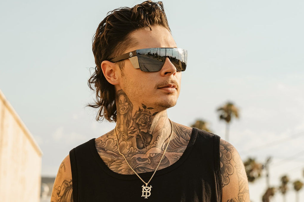 Heat Wave Performance Quatro Silver Z87+ Sunglasses