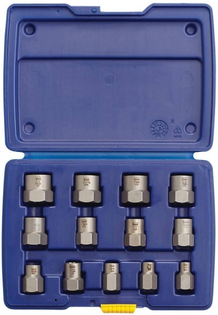 Irwin 54113 HANSON Professional's Industrial Bolt Extractor 13 Piece Set
