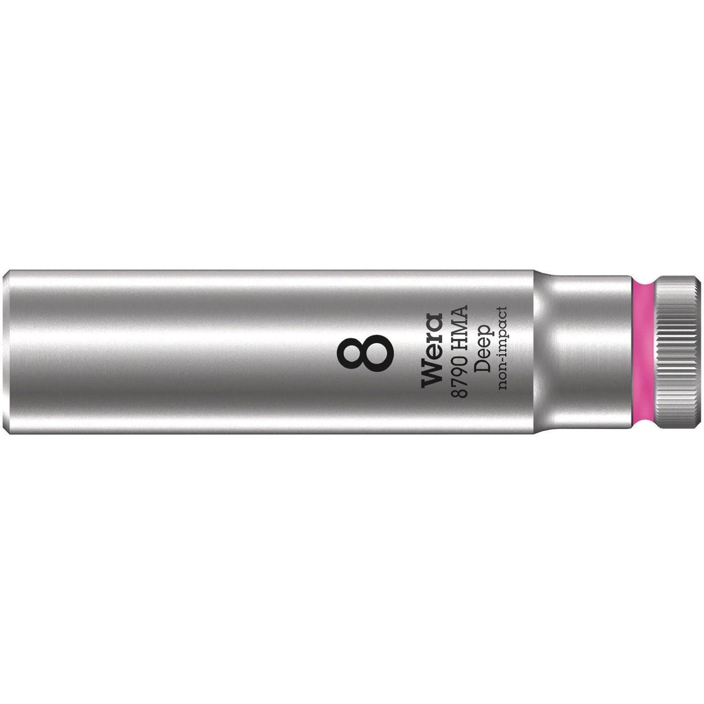 Wera 8790 Hma Deep 1/4-in. Socket, 8x50-mm.