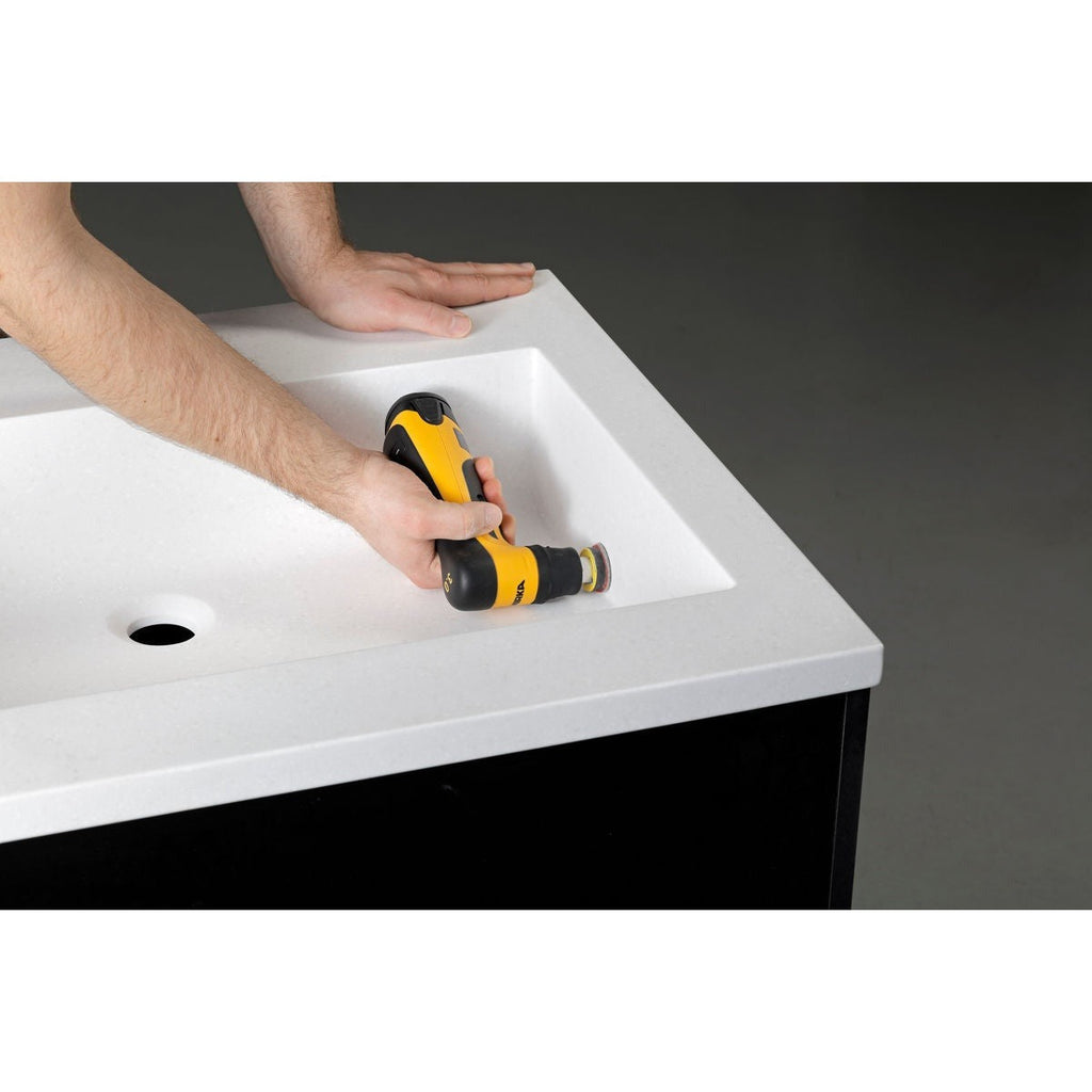 Mirka AOS130-B 1.25 in. Cordless Angled Orbital Sander, Tool Only (AOS130-B-NV)