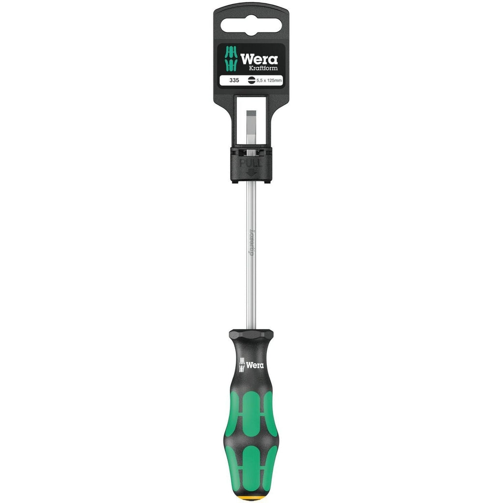 Wera 335 SB Slotted Screwdriver, 1x5.5x125-mm.