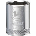DEWALT 3/8-in. Drive 14 mm 6-Point Socket, Chrome Vanadium (DWMT86309OSP)