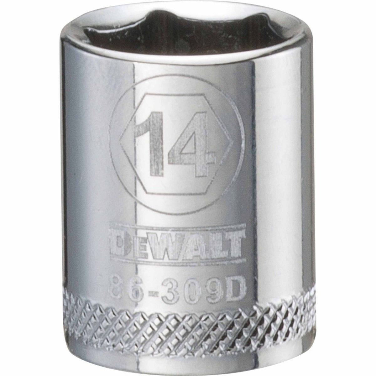 DEWALT 3/8-in. Drive 14 mm 6-Point Socket, Chrome Vanadium (DWMT86309OSP)
