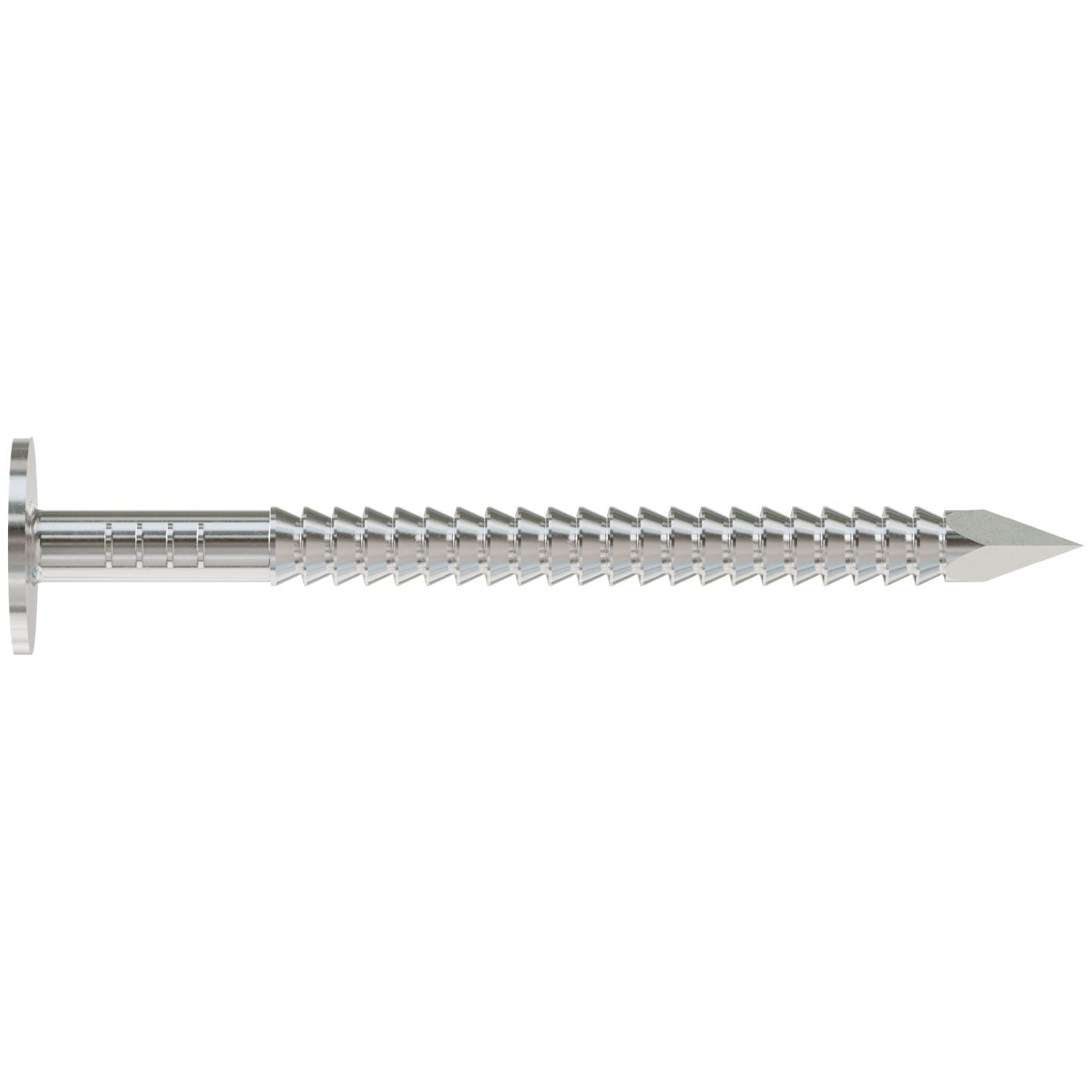 Simpson Strong-Tie S11A175RNBP 15° Wire Coil, Full Round Head, Ring-Shank Roofing Nail, 1-3/4-in. Type 304, 480-Pack