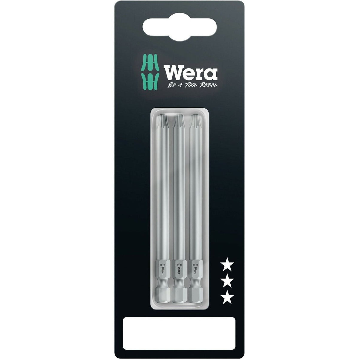 Wera 867/4 Z SB Bit, Torx 25x89-mm., 3-Pieces