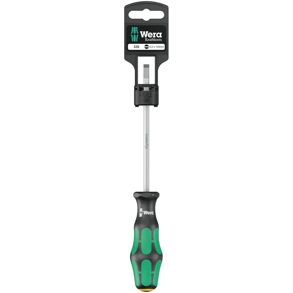 Wera 335 SB Slotted Screwdriver, 1x5.5x125-mm.