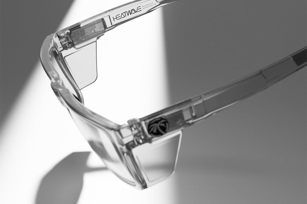 Heat Wave Performance XL VISE Frame VAPOR CLEAR Photochromic Lens Z87+ Sunglasses