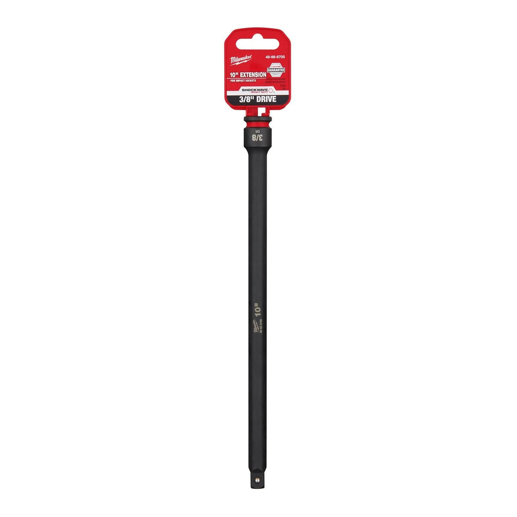 Milwaukee 49-66-6705 SHOCKWAVE Impact Duty 3/8-Inch Drive 10-Inch Extension