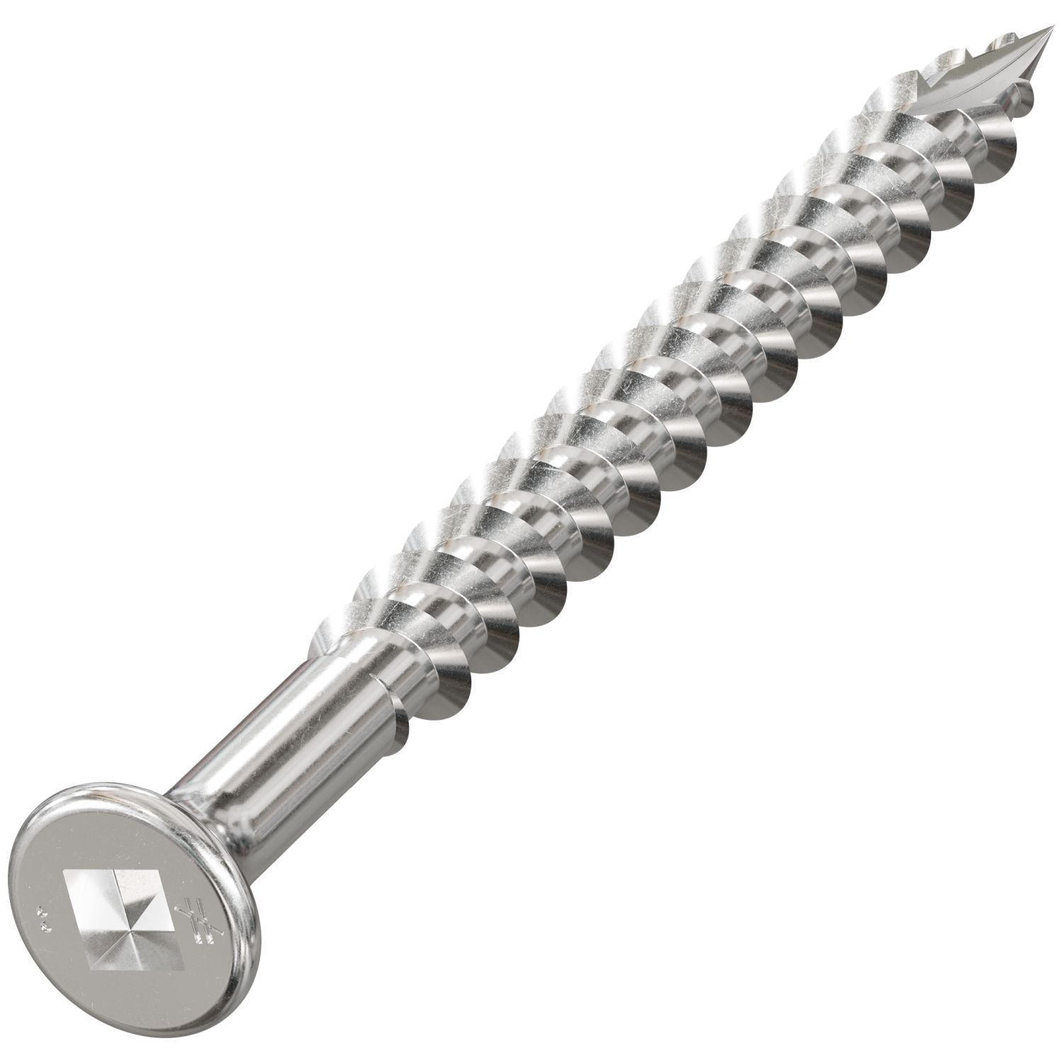 Simpson Strong-Tie SS3DSC212BS Bugle-Head Wood Screw (Collated), #10 x 2-1/2-in. #3 Square Drive, Type 305, 1500-Pack