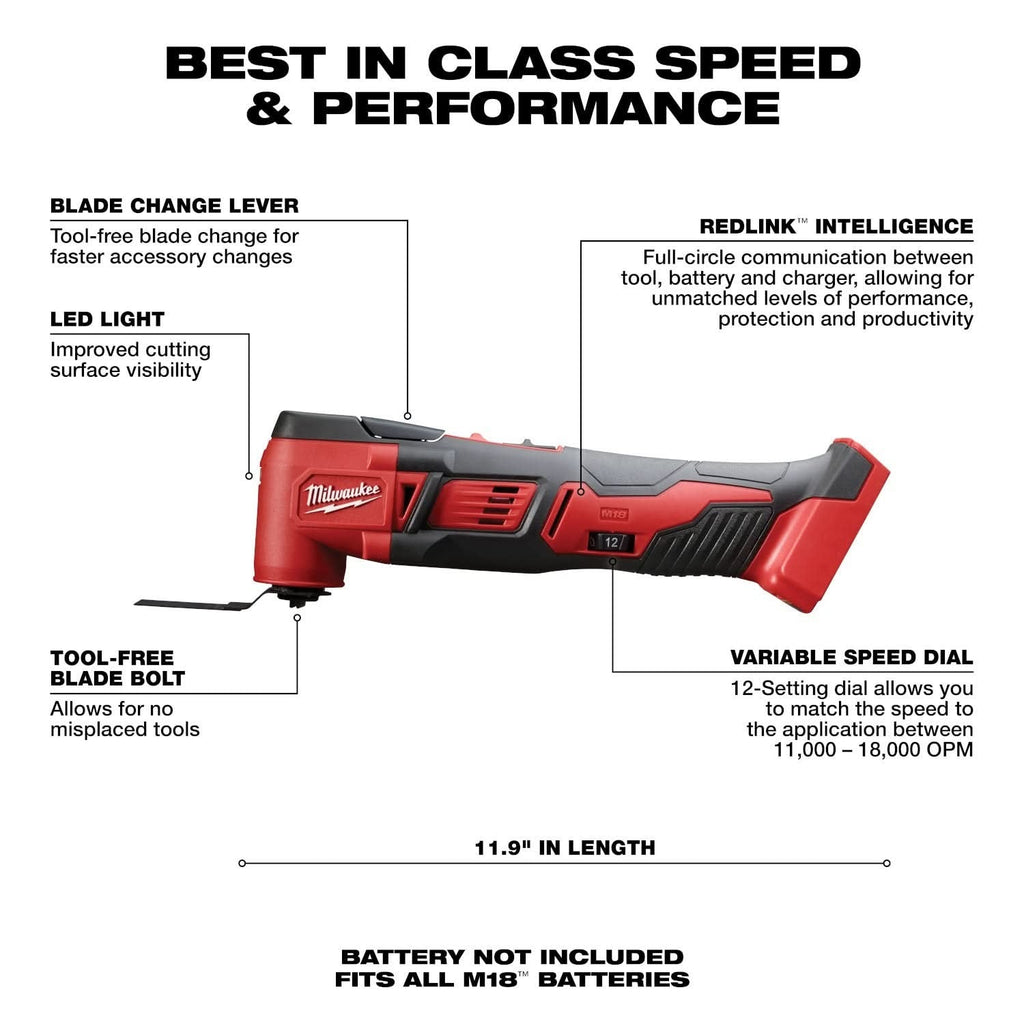 Milwaukee M18 Multi-Tool, Tool Only (PROMO)