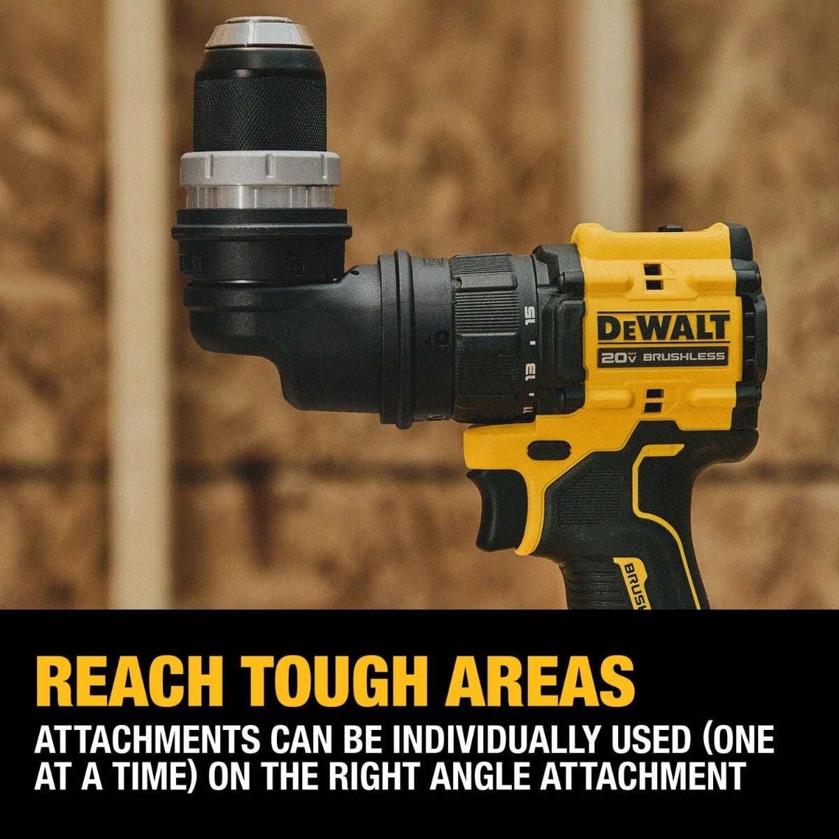 DeWALT DCD803B ATOMIC 20V MAX 5-in-1 Brushless Cordless Multi-Head Drill/Driver w/ 3.5Ah POWERSTACK Starter Kit