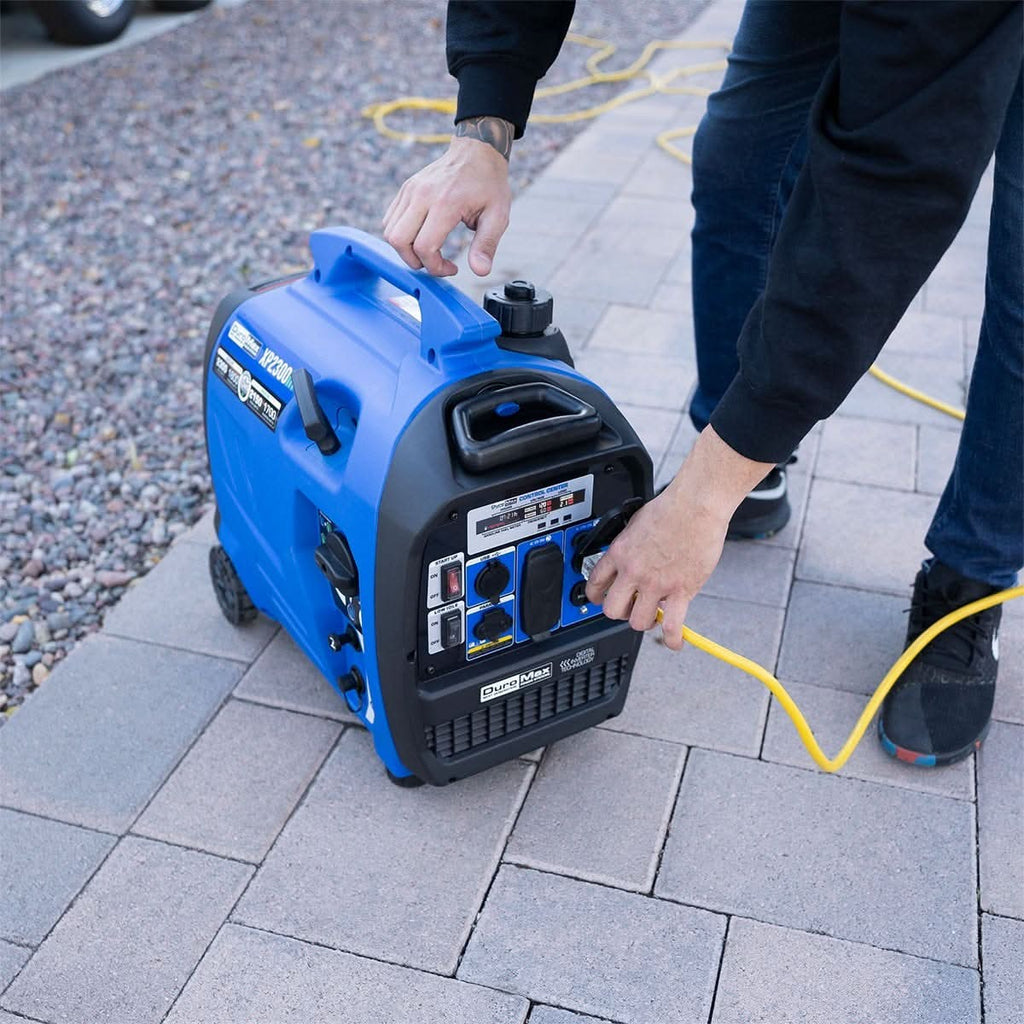 DuroMax XP2300iH 2,300-Watt 80cc Dual Fuel Digital Inverter Hybrid Portable Generator