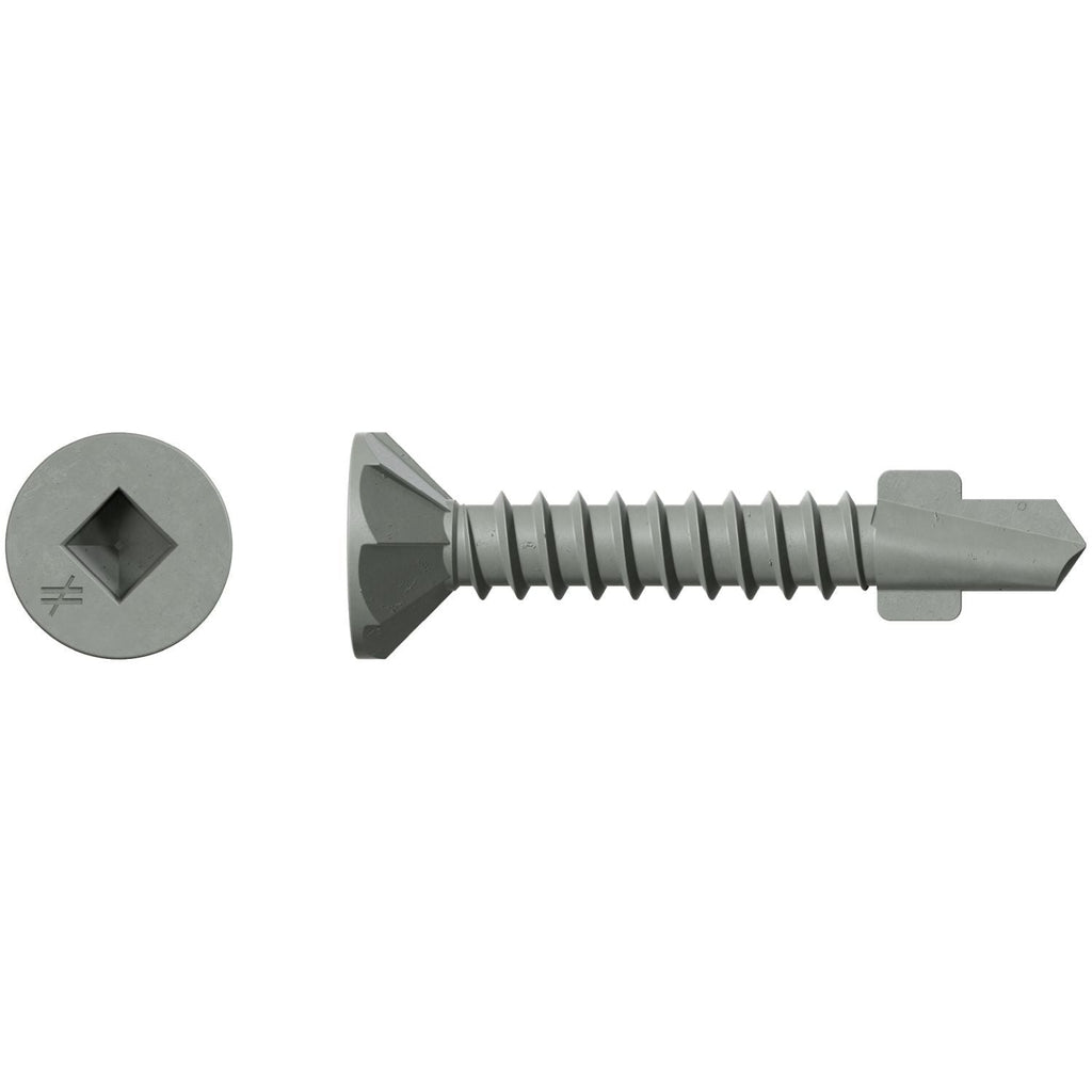 Simpson Strong-Tie CBSDQ106-5K CBSDQ Sheathing-to-CFS Screw, #8 x 1-1/16-in. #2 Square Undersized, Quik Guard, 5000-Pack
