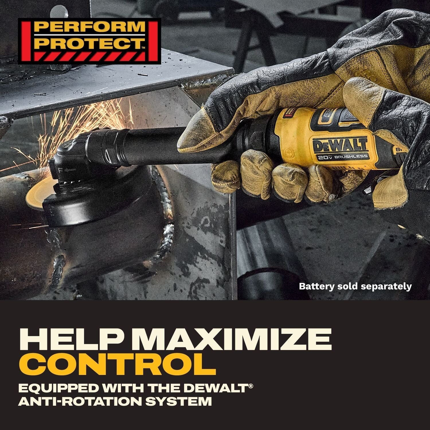 DeWALT DCG432XB ATOMIC 20V MAX 4 in. Extended Cut-Off Tool, Tool Only